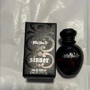Kat Von D Sinner Eau de Parfum 5ml Black Bottle